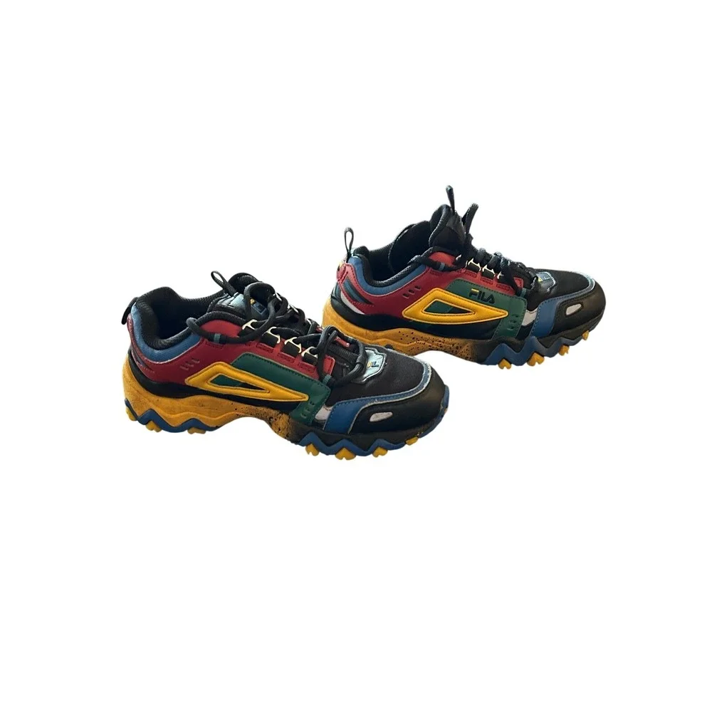 Fila Kids Shoes Chunky Sneakers Color‎ Block Size 4 US Youth